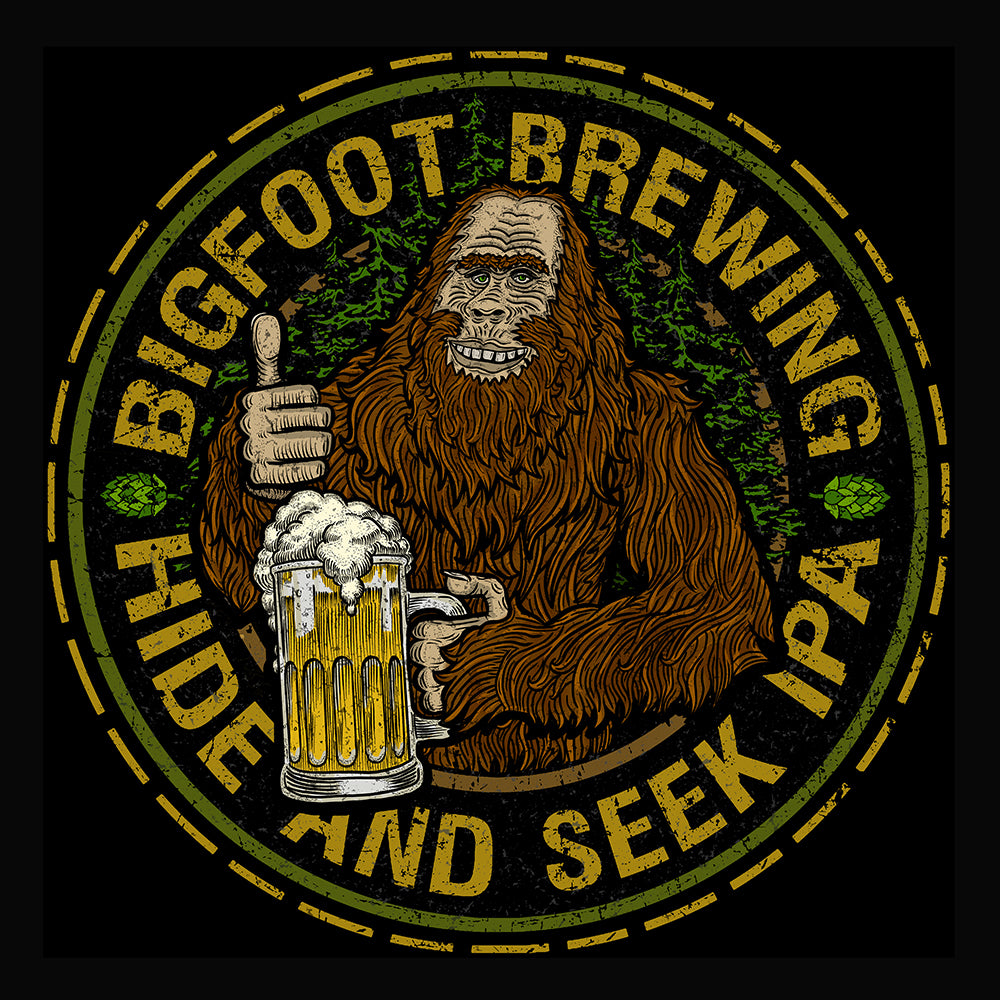 Bigfoot Brewing - Hide And Seek IPA - Gallery Canvas